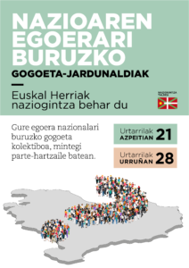 Naziogintzaren mintegia: Euskal nazioaren egoerari buruzko gogoeta-jardunaldiak